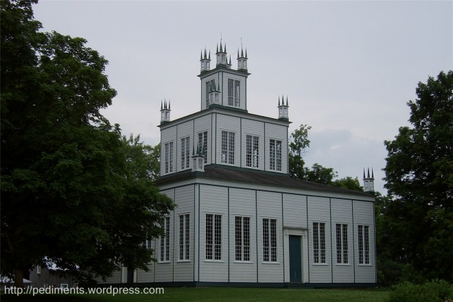 Sharon Temple exterior view