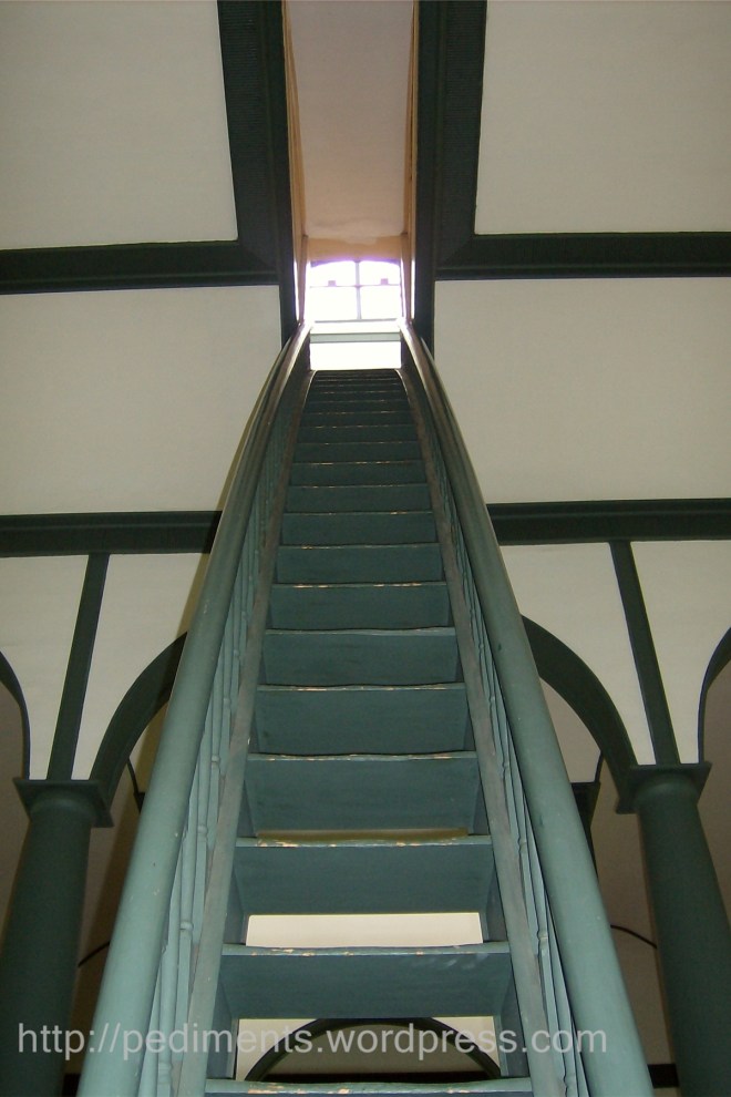 Sharon Temple staircase